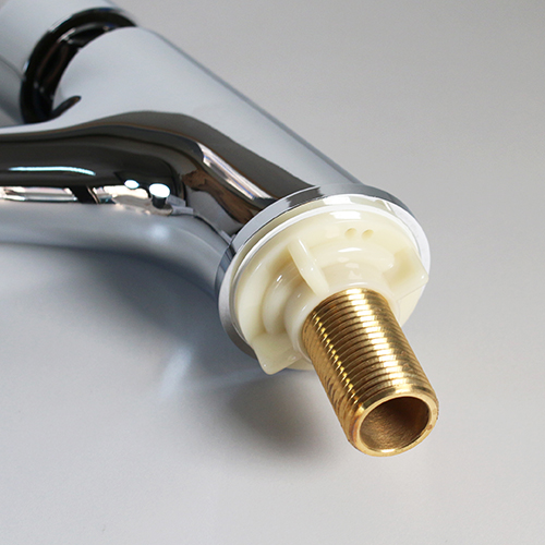 Grifo colectivo temporizado de bronce cromado de lavabo con 90 % de ahorro agua