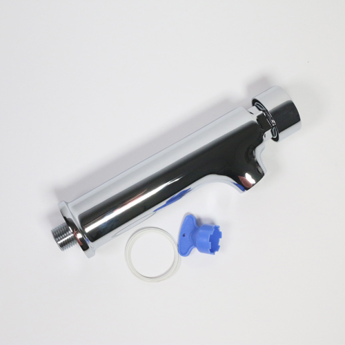 Grifo colectivo de bronce cromado de pared con 90 % de ahorro agua