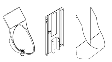 Urinario ecológico sin agua econeo Tipo 300